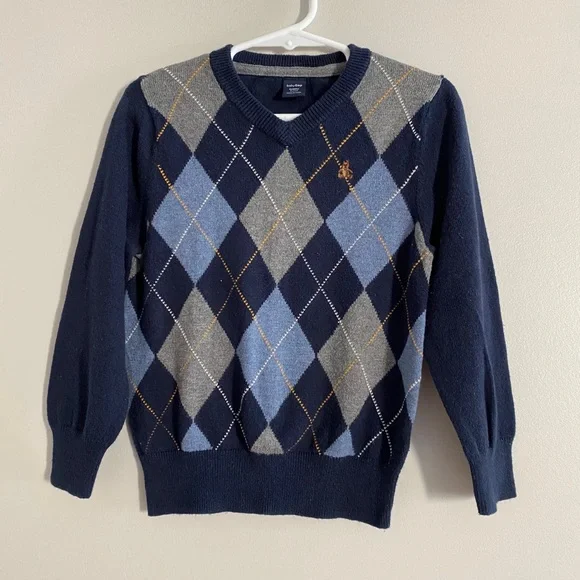 GAP Shirts Tops Gap Toddler Argyle Sweater Poshmark